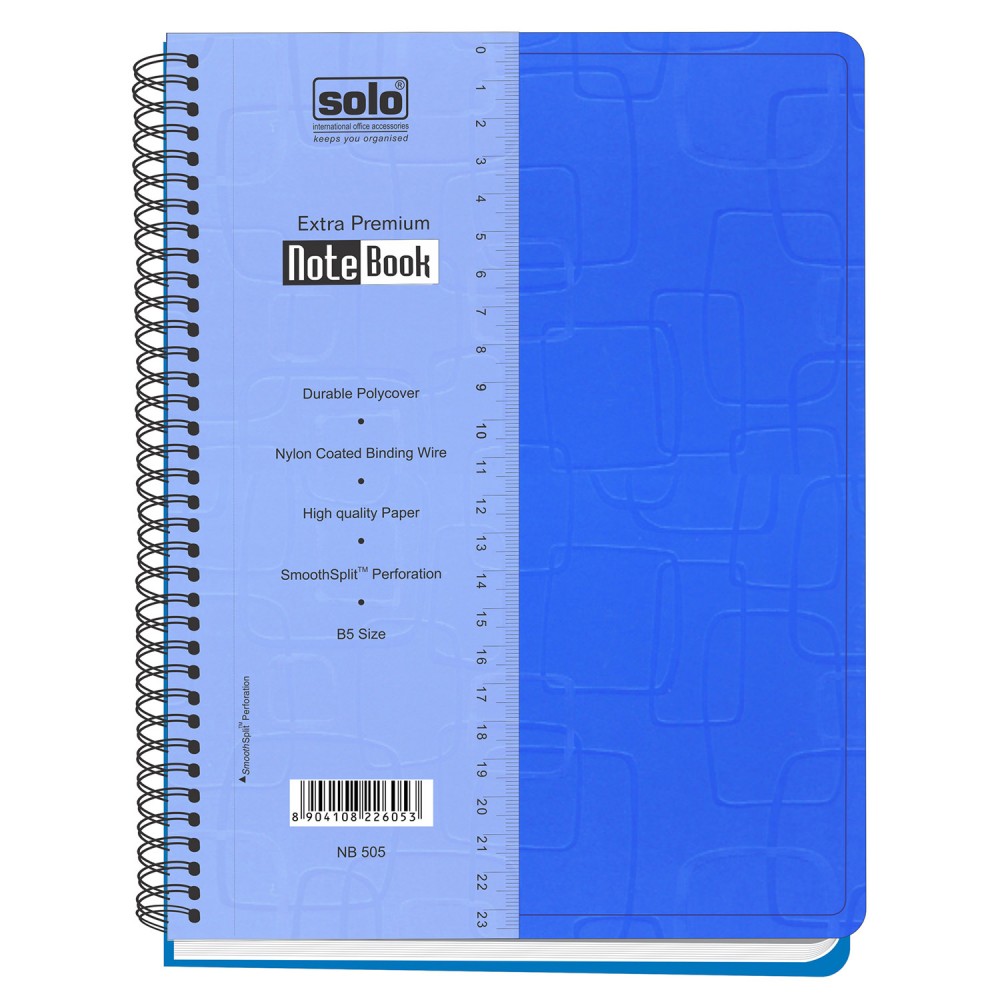Spiral Pad Premium 160 Pages B5 NB 505 Solo